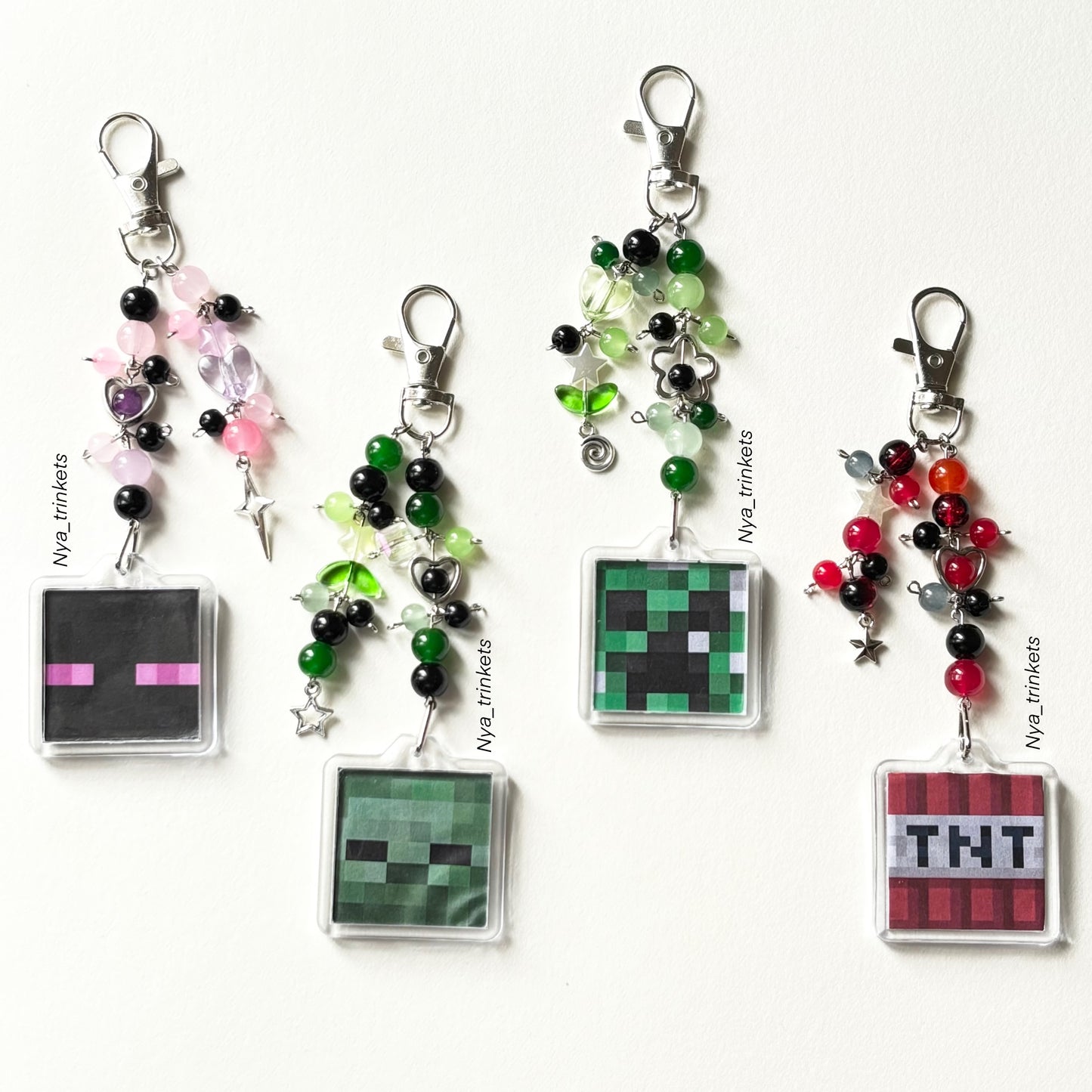 Pixel pal keychains - Minecraft edition