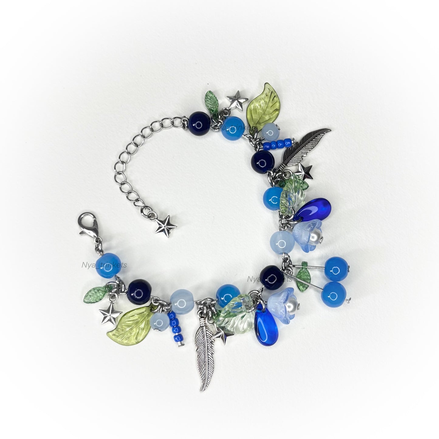 Blueberry muffin and huckleberry pie bracelets