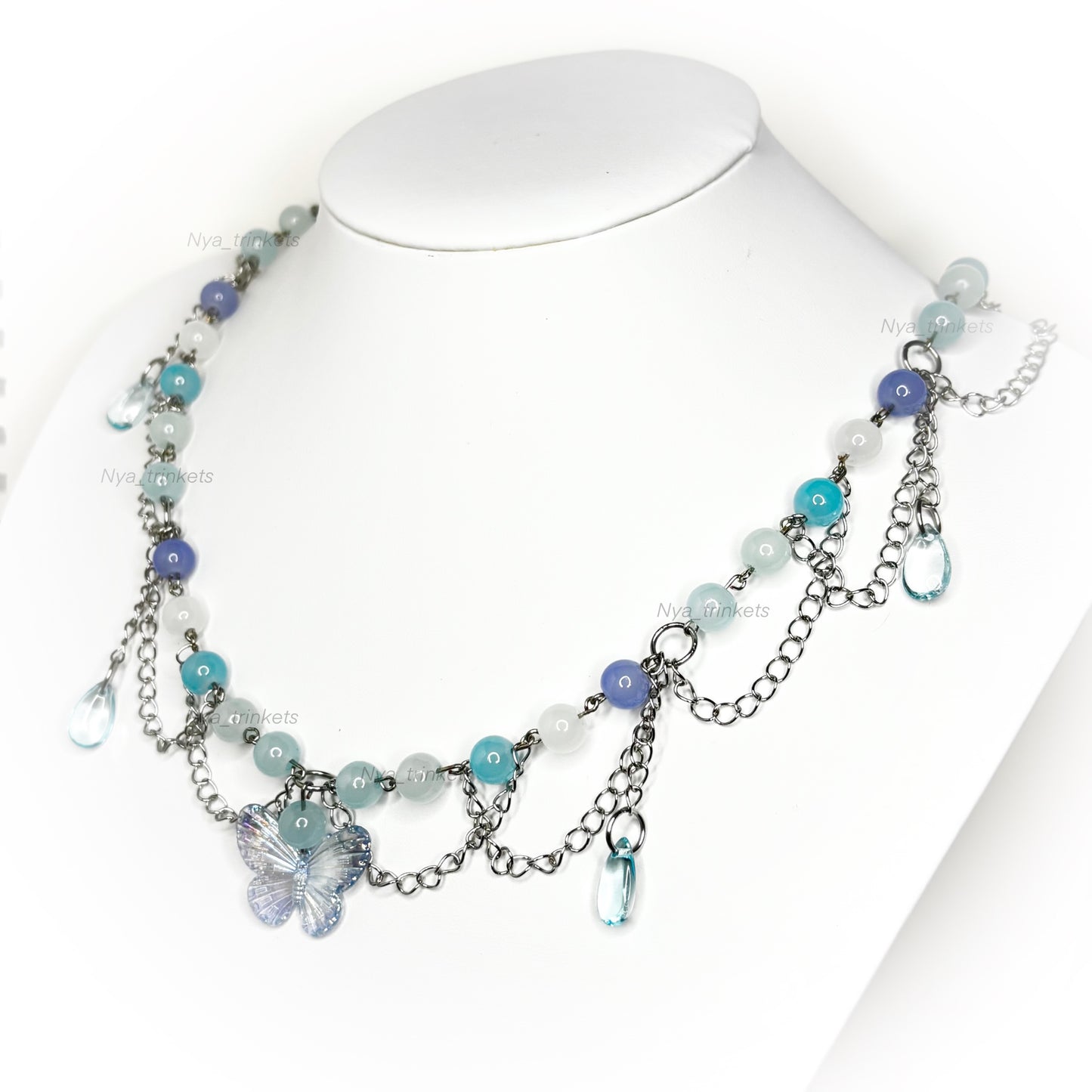 Wings of mist necklace