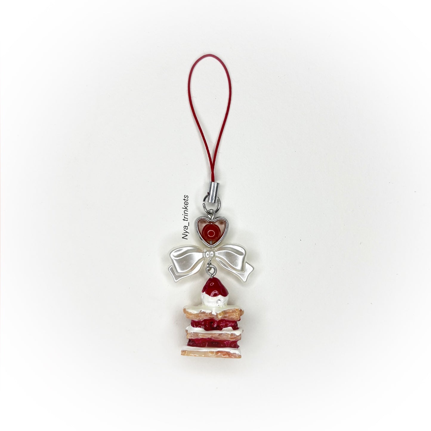 Sweetheart Stacks phone charm - 1pc