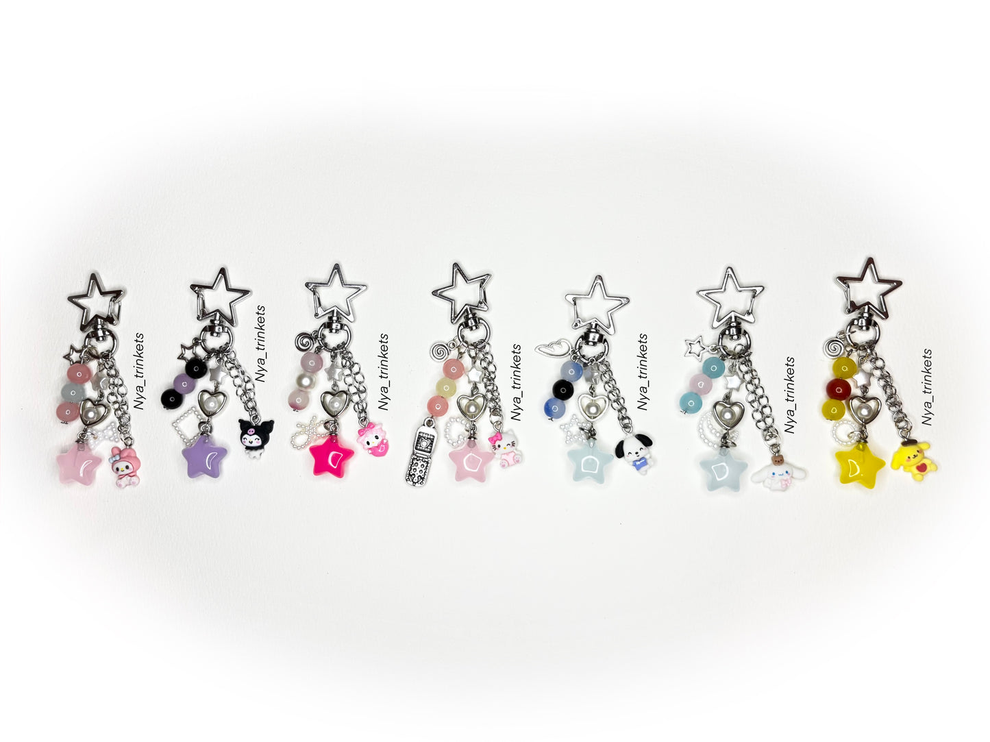 Sanrio keychain collection