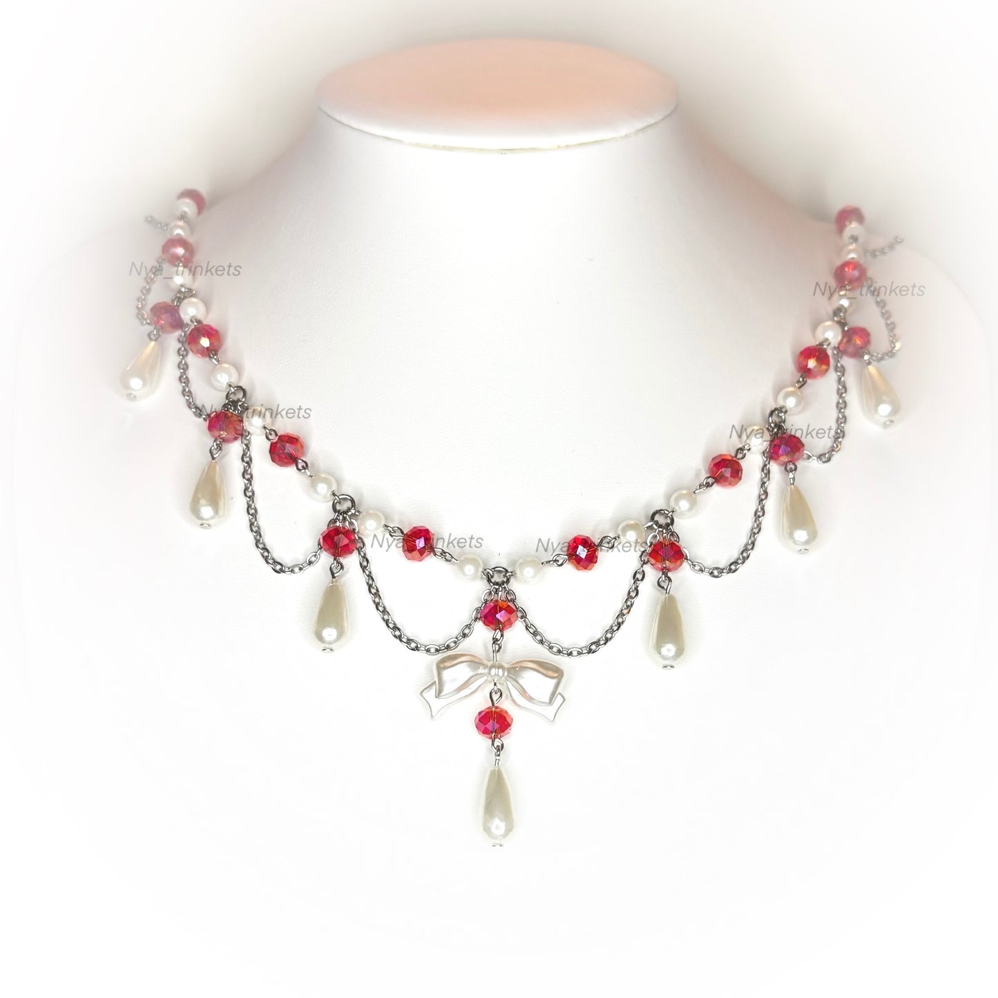 Red promise necklaces