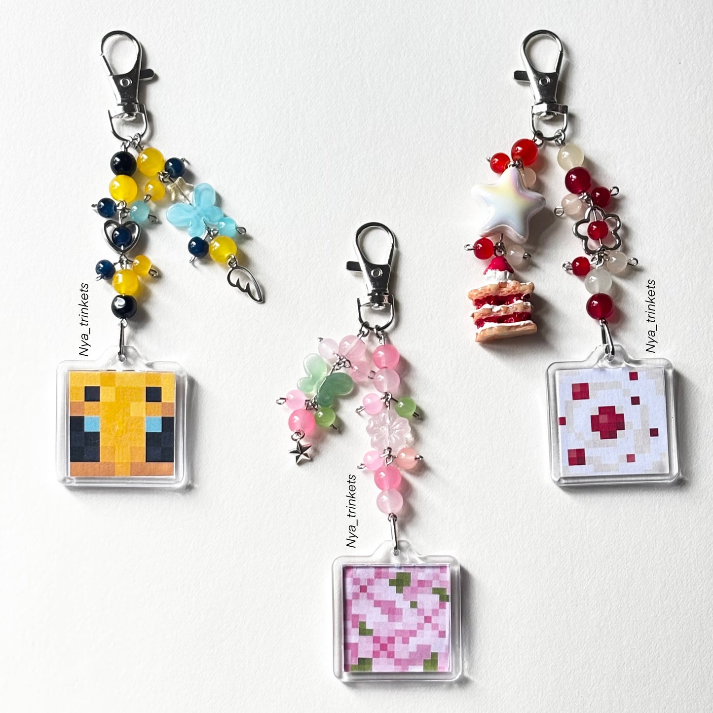 Pixel pal keychains - Minecraft edition