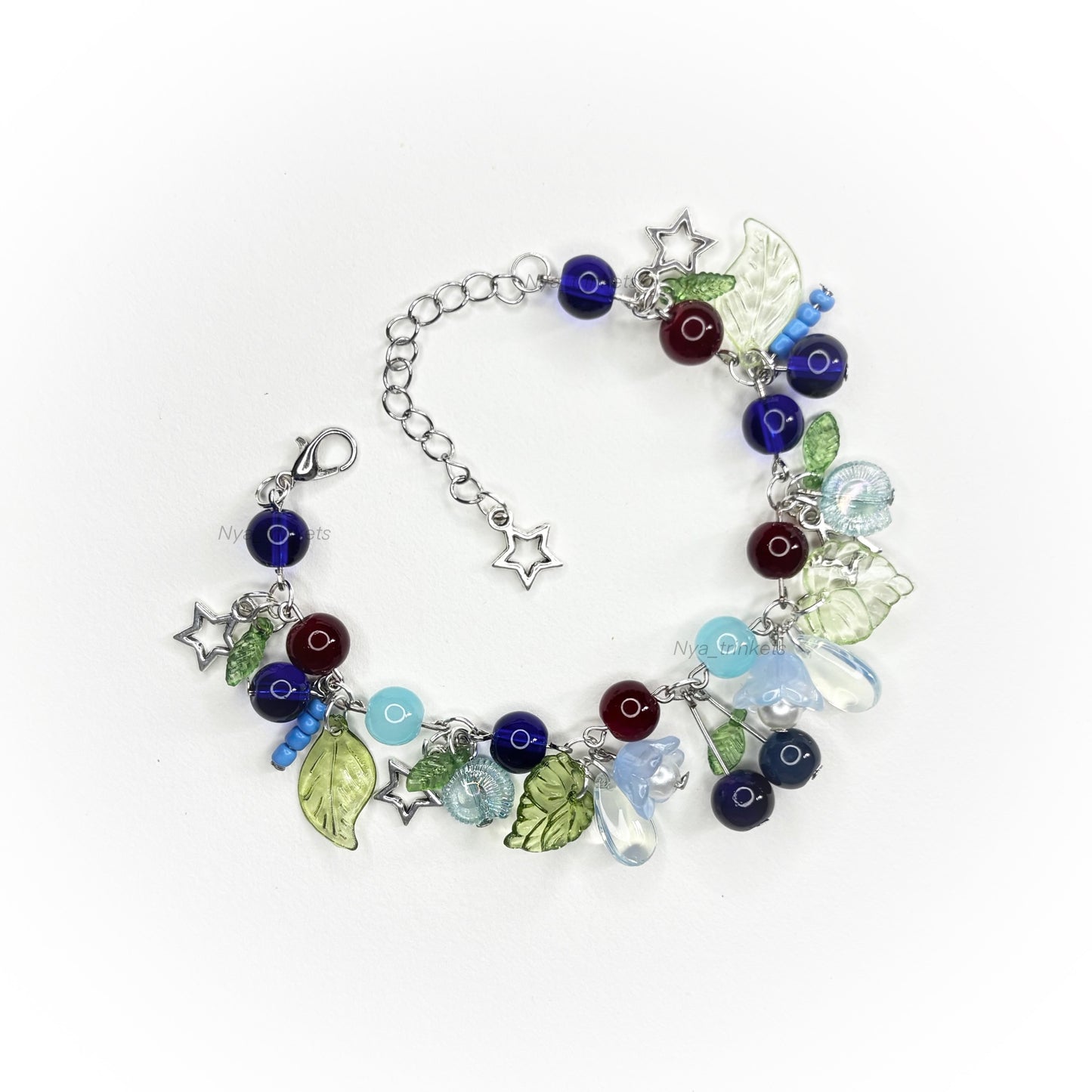 Blueberry muffin and huckleberry pie bracelets