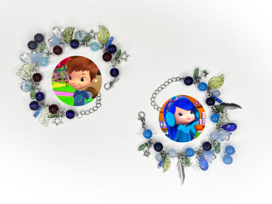 Blueberry muffin and huckleberry pie bracelets