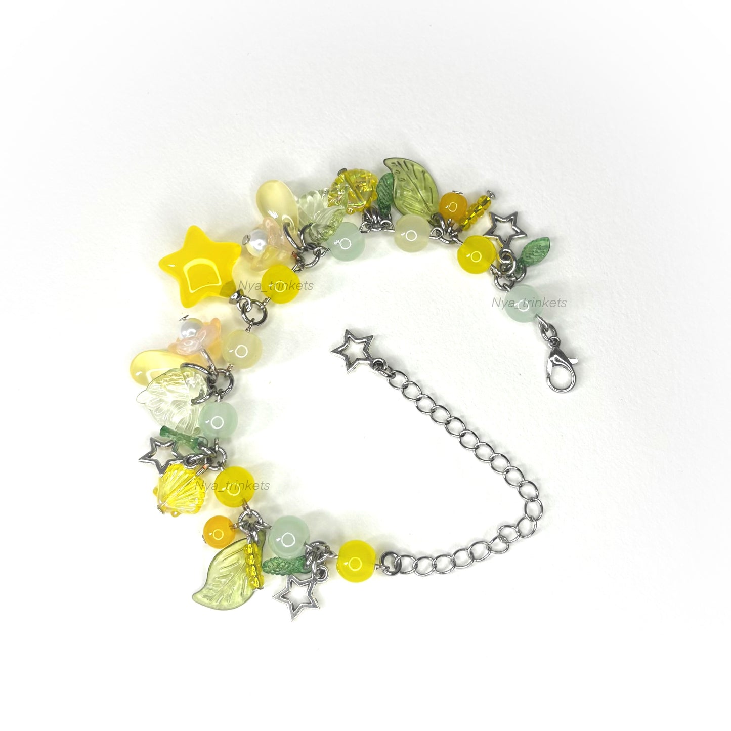 Strawberry shortcake and Lemon meringue bracelet
