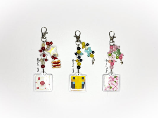 Pixel pal keychains - Minecraft edition