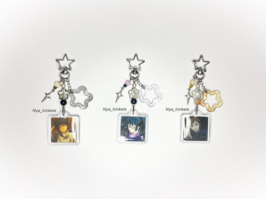 Starbound sorcerers: jujutsu trinket collection