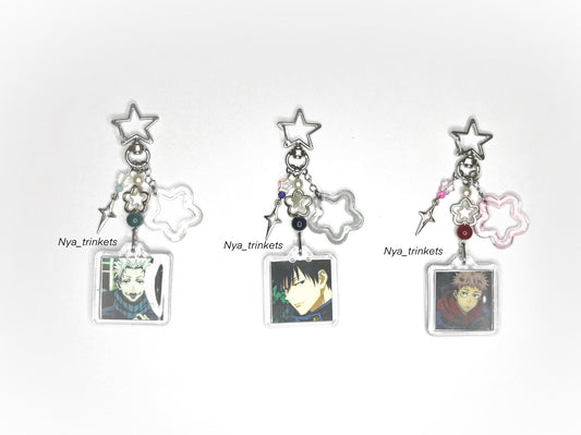 Starbound sorcerers: jujutsu trinket collection