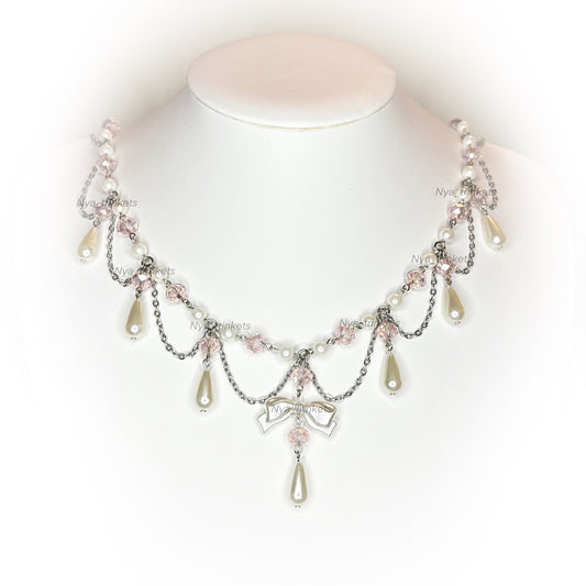 Pink promise necklaces