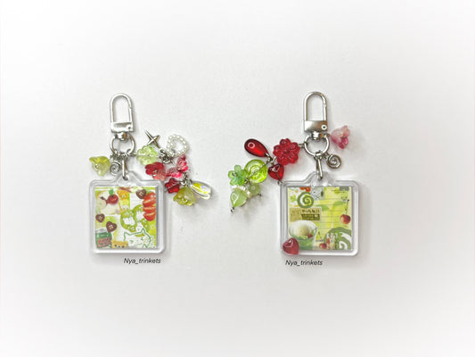 Juminocore Fruit Charm Keychain