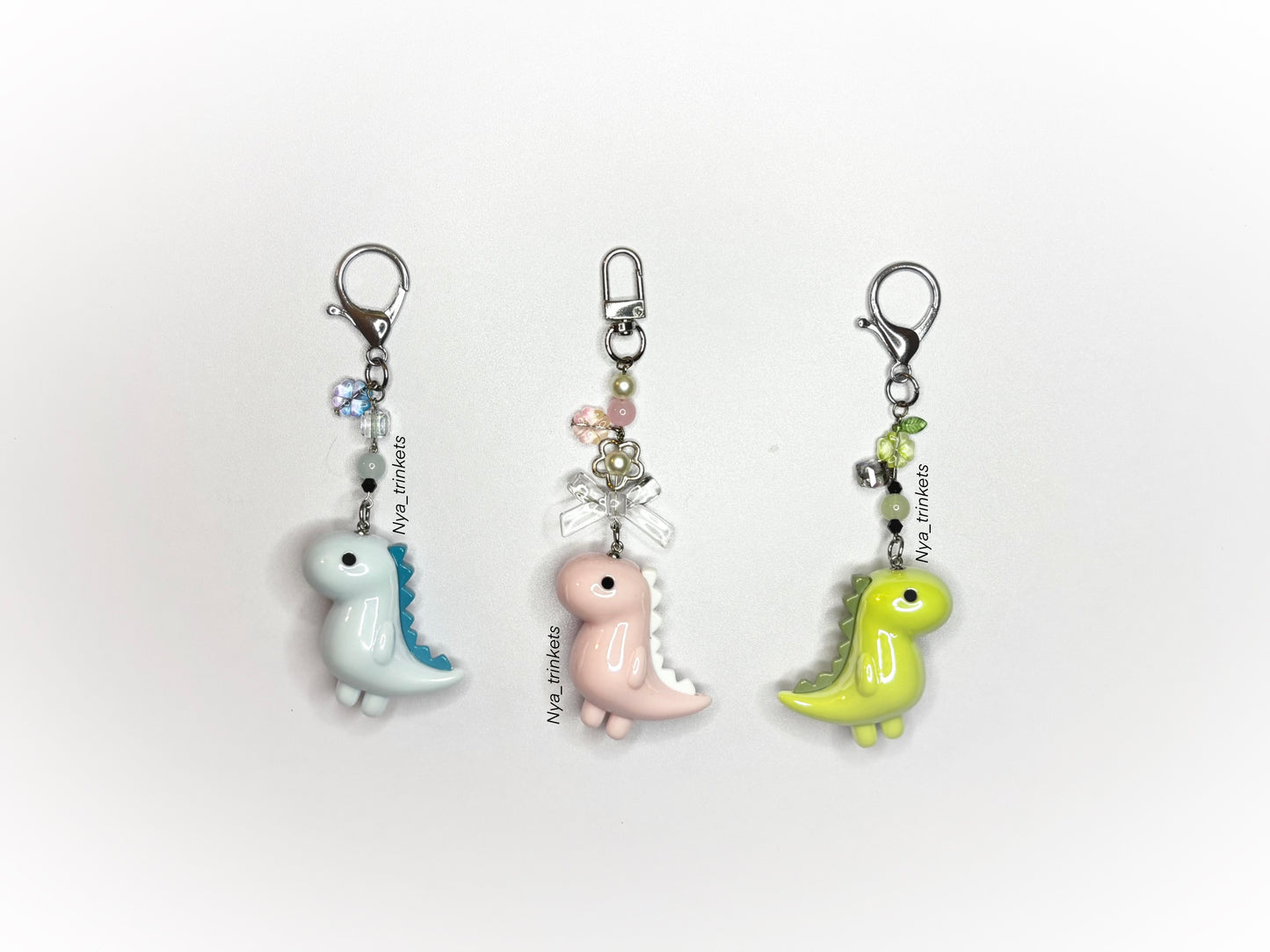 dino keychain collection
