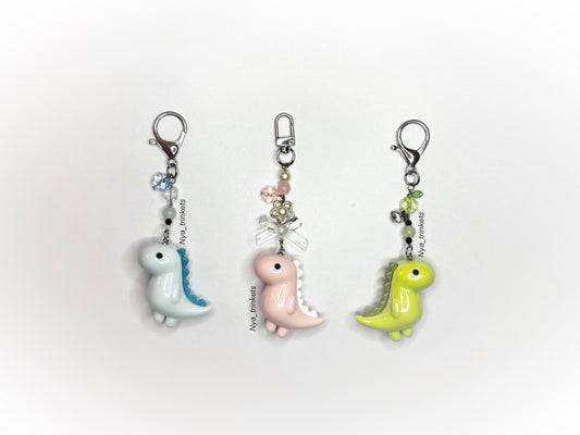 dino keychain collection