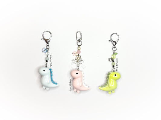 dino keychain collection