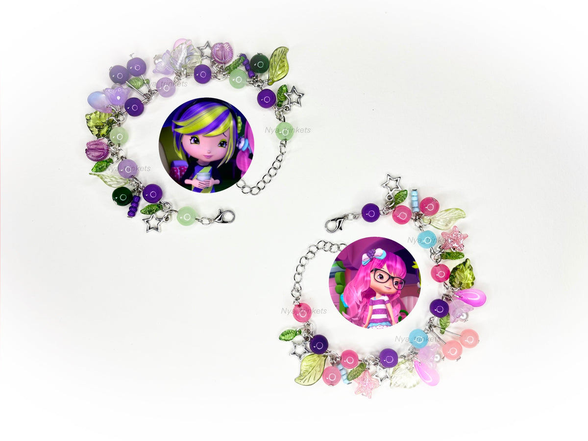Sweet and sour grapes bracelets