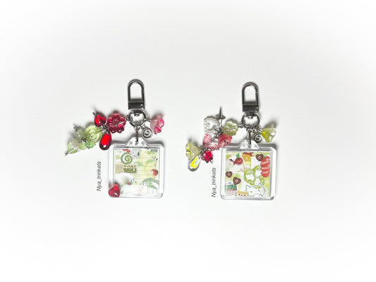 Juminocore Fruit Charm Keychain