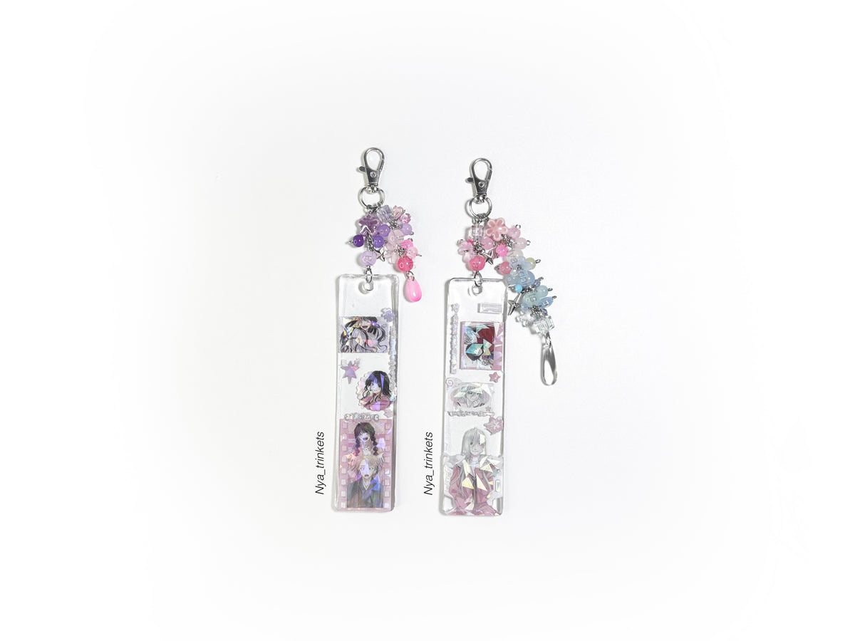 The Fragrant Flower Blooms With Dignity Anime Keychain Collection