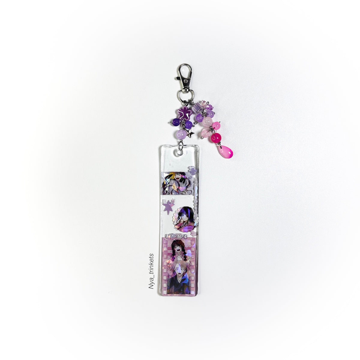 The Fragrant Flower Blooms With Dignity Anime Keychain Collection